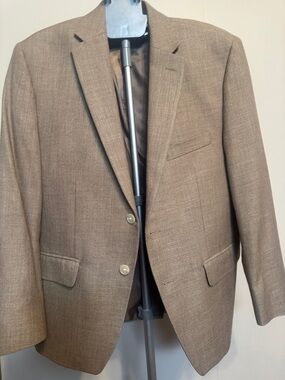 Ralph Lauren Tan-Brown Two-Button Sport Coat